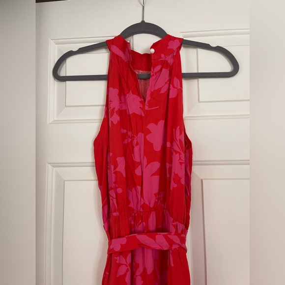 New! Pink & Red Maxi Dress-Small - Picture 11 of 16